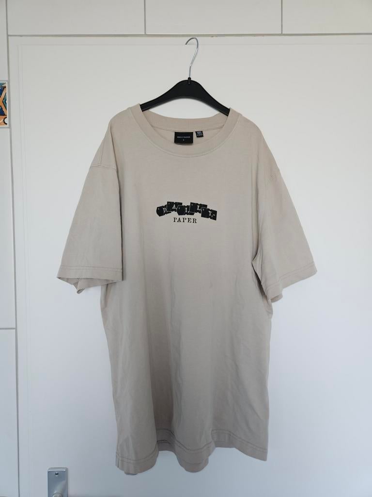 Shirt daily paper mt M, Kleding | Heren, Maat 48/50 (M), Beige, Ophalen of Verzenden, Zo goed als nieuw