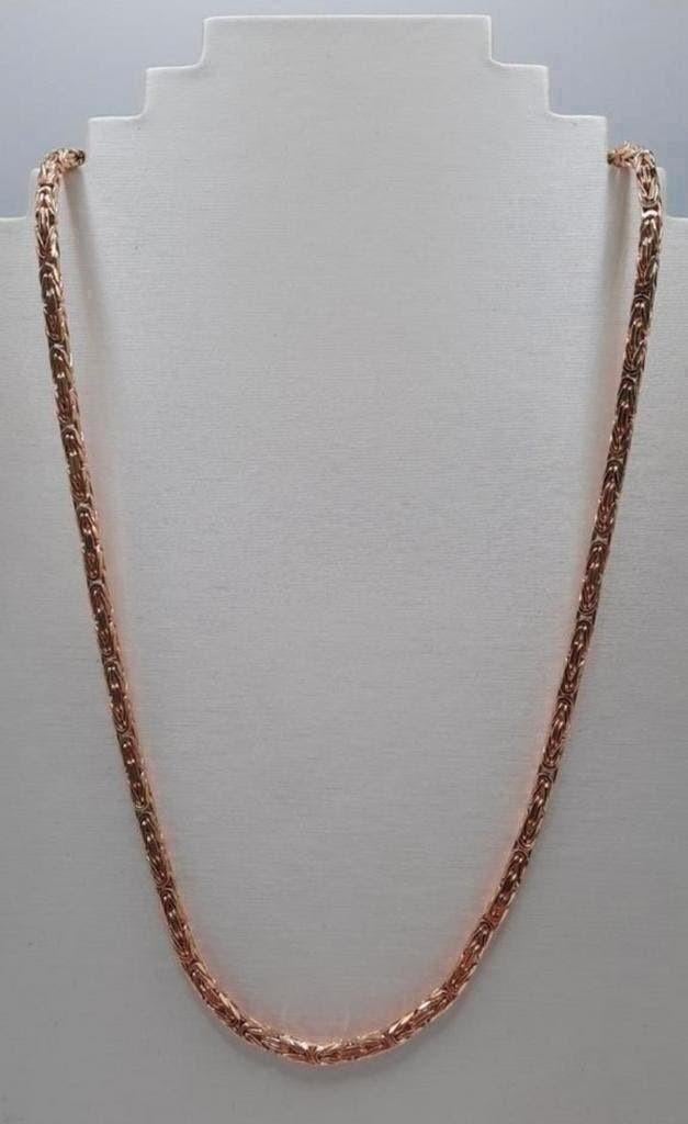 gouden Koningsketting 14kt Massief, Www.bredajuwelier.nl, Nieuw, Ophalen of Verzenden, Www.bredajuwelier.nl