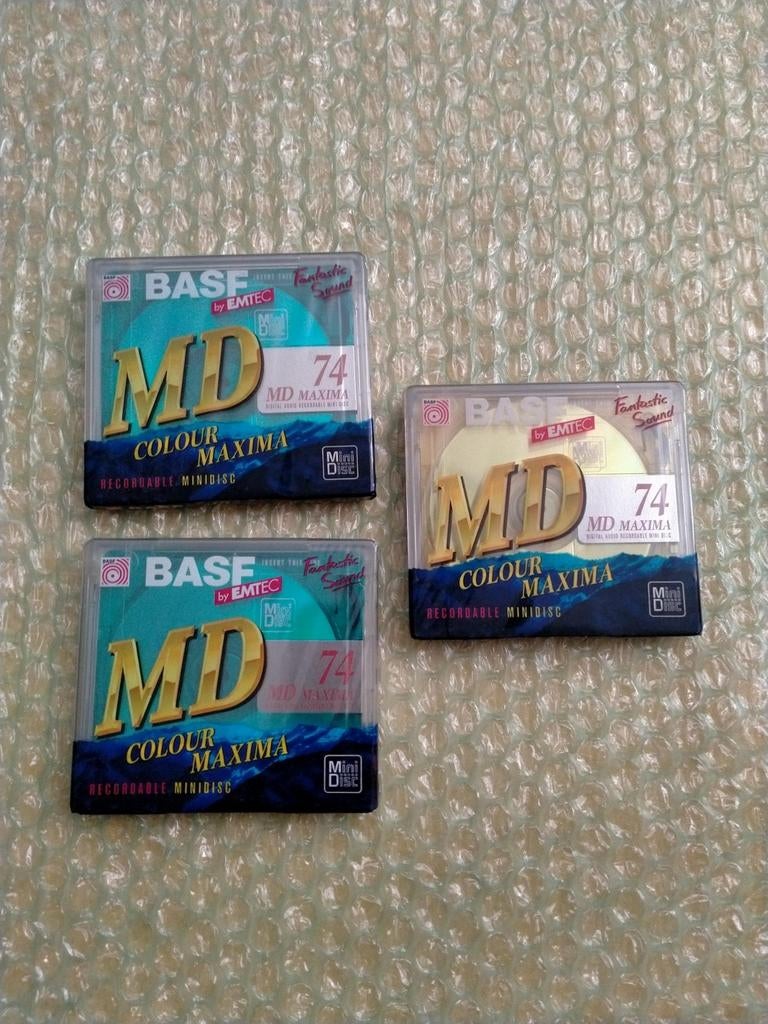 BASF MD Colour Maxima 74 min recordable minidisc, Ophalen of Verzenden