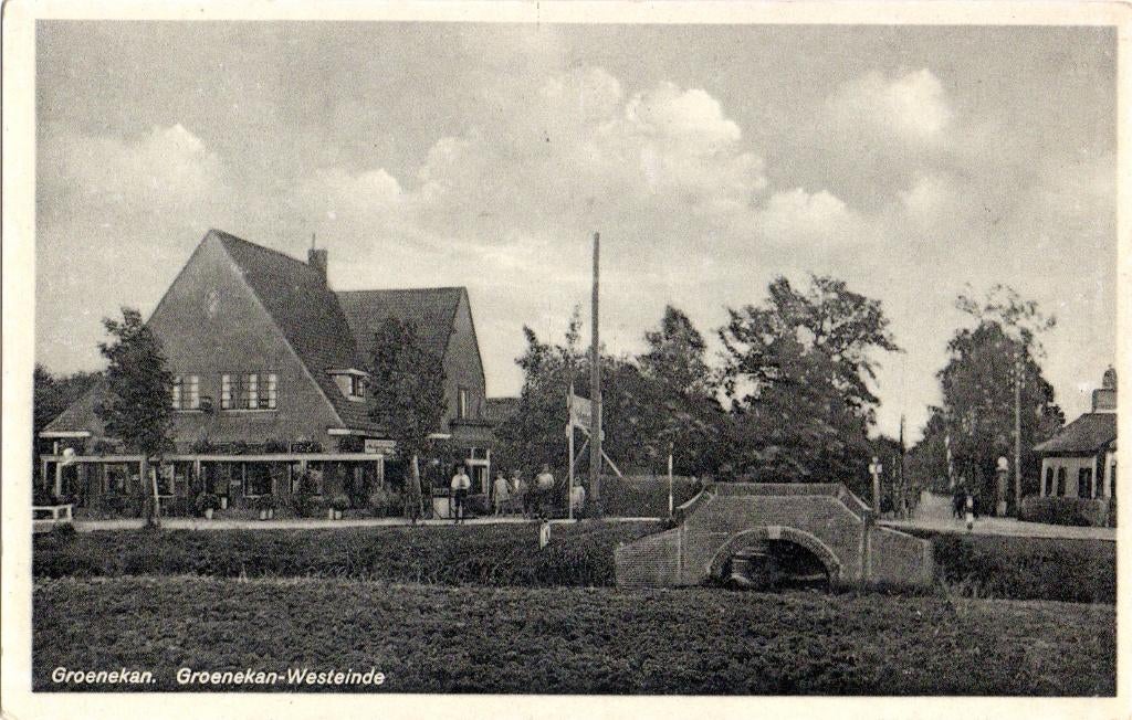 Groenekan, Groenekan-Westeinde. 5744, Verzenden, 1920 tot 1940, Ongelopen, Utrecht