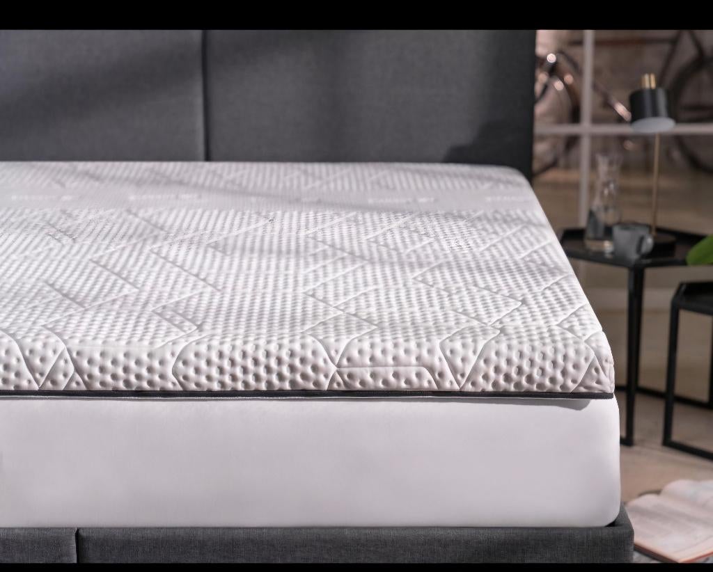 2x Emma Diamond Degree Topper 80x200 – als nieuw, Huis en Inrichting, Slaapkamer | Matrassen en Bedbodems, Ophalen, Tweepersoons