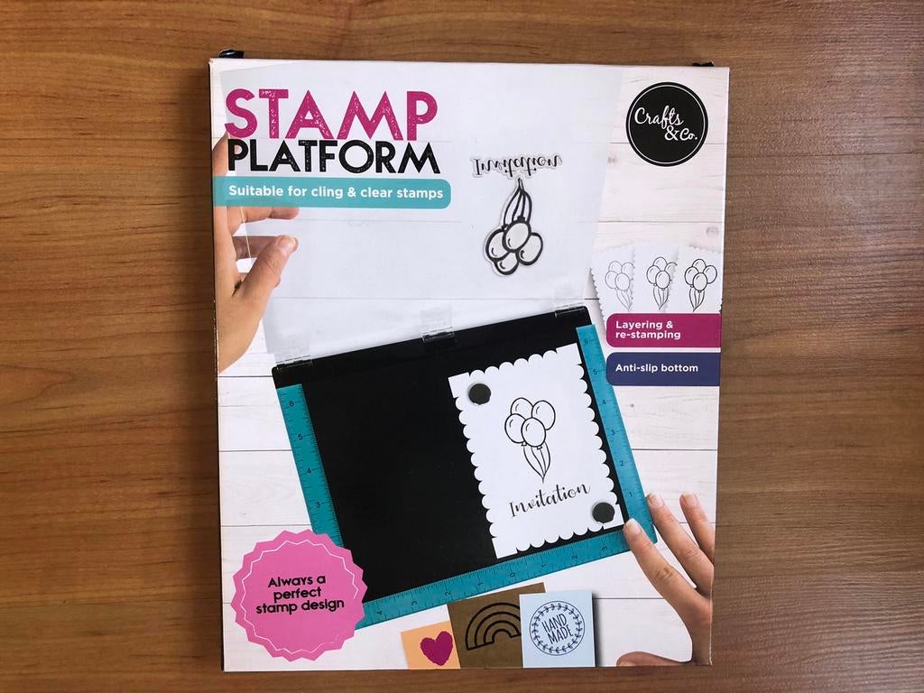 NIEUW Crafts & Co stamp platform, Ophalen of Verzenden, Nieuw, Clearstamp