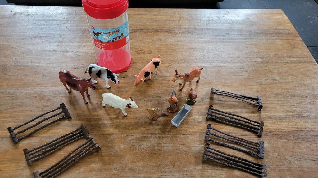 Boerderij dieren speelset, Ophalen of Verzenden