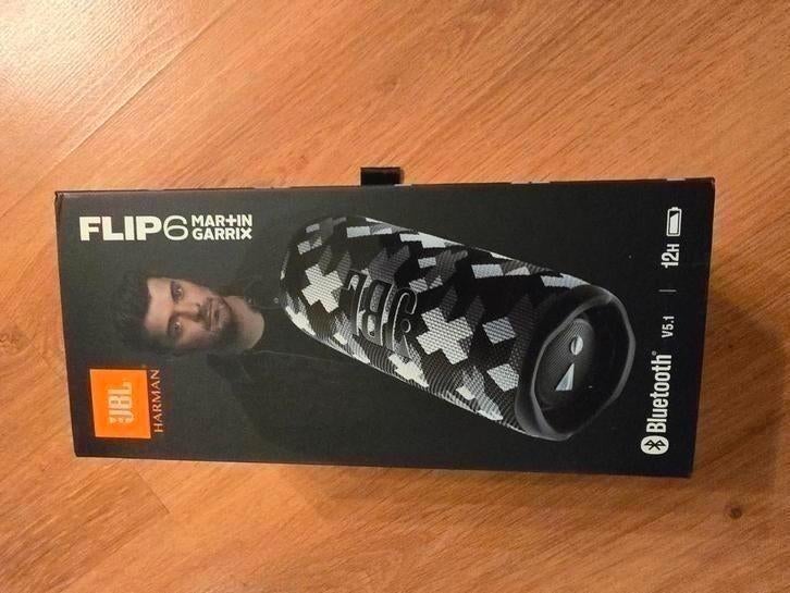 Jbl flip 6 Martin garrix special edition bluetoothspeaker, Ophalen of Verzenden, Nieuw, Overige typen, JBL