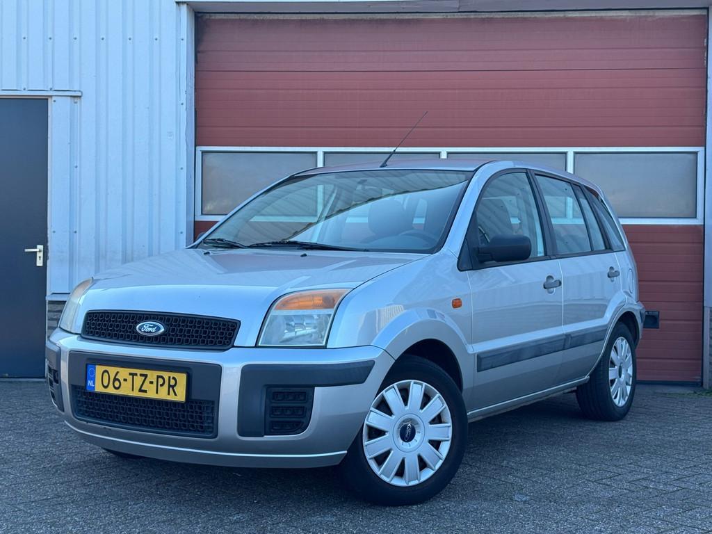 Ford Fusion 1.4-16V Champion | 126290 Nap | Nieuwe Apk |, Voorwielaandrijving, Gebruikt, Zwart, Origineel Nederlands