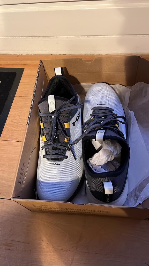 Head motion pro padel schoenen 46.5 (valt klein +/- 45), Ophalen of Verzenden, Nieuw, Padelschoenen