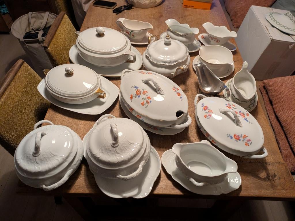 Antiek Servies Bavaria Rosenthal, Antiek en Kunst, Ophalen of Verzenden