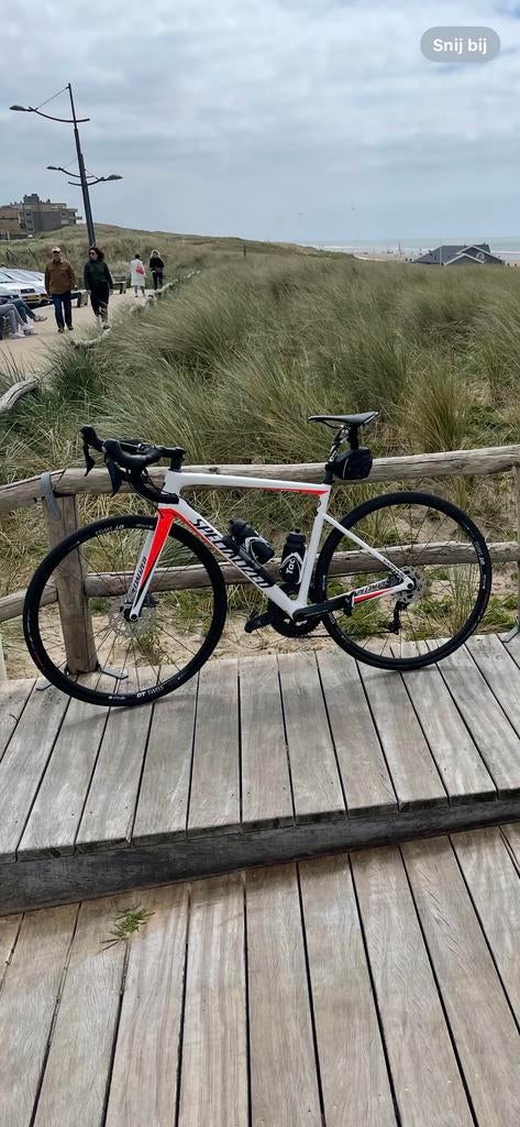 Specialized Tarmac -maat 54 -Carbon -Ultegra -Schijfremmen, Gebruikt, Carbon, Overige maten, Meer dan 20 versnellingen