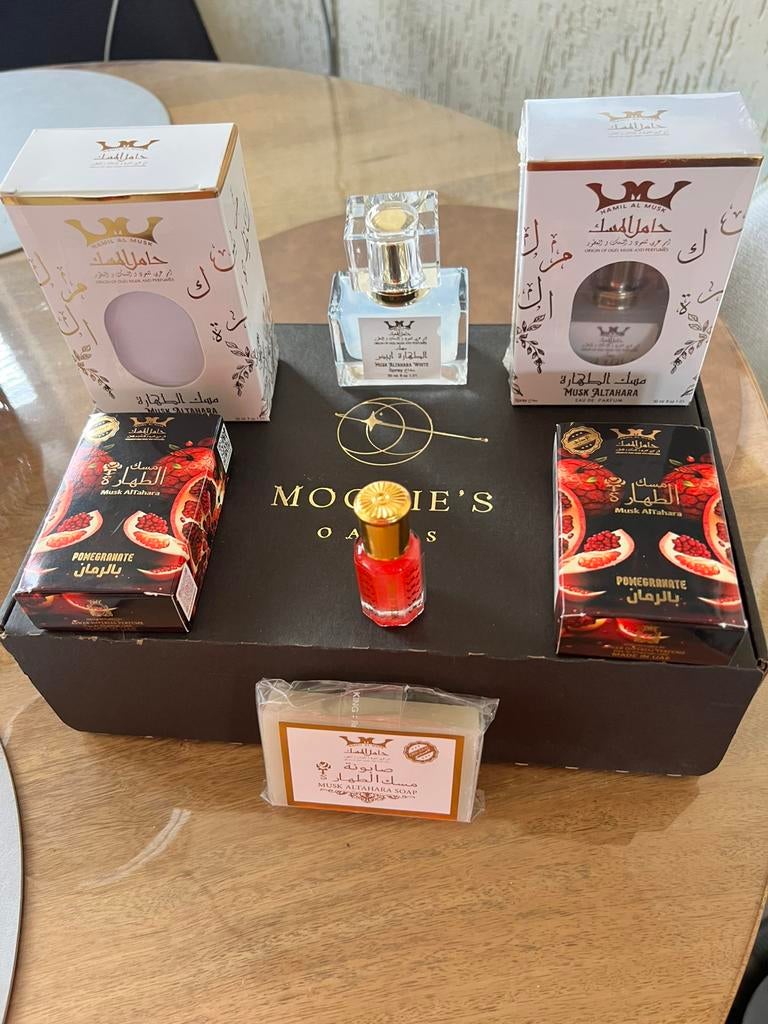 Musk Altahara White set nieuw in doos., Sieraden, Tassen en Uiterlijk, Uiterlijk | Parfum, Ophalen of Verzenden, Nieuw