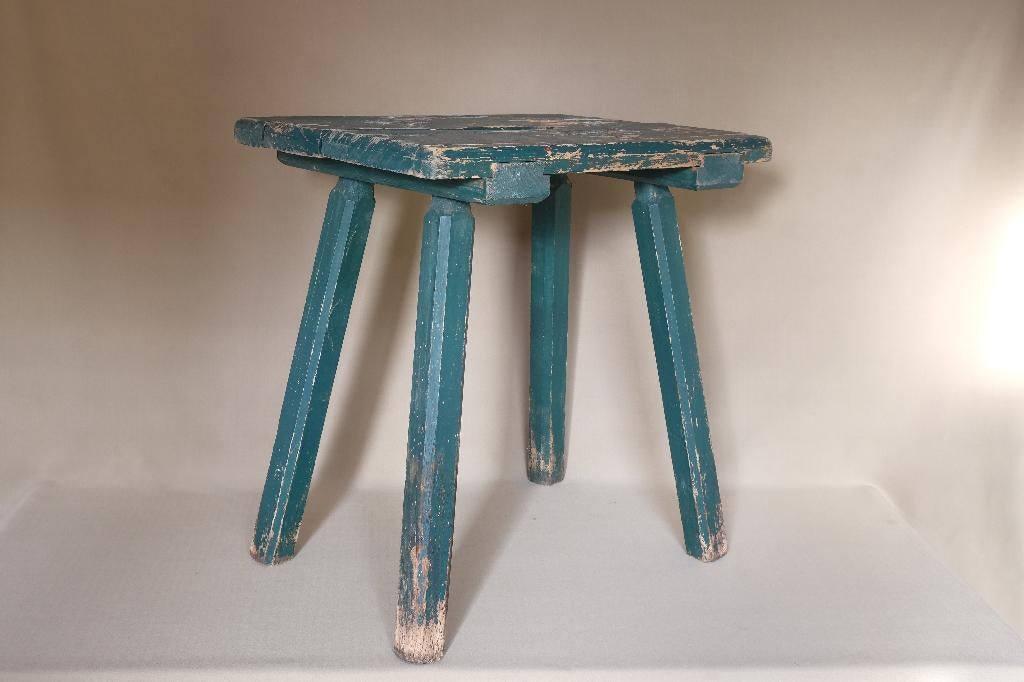 houten kruk antiek, Huis en Inrichting, Krukjes, Ophalen of Verzenden, Gebruikt, Hout