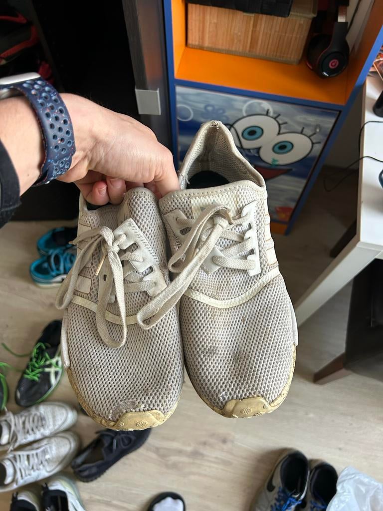 Heren sport schoenen, Ophalen of Verzenden, Gedragen, Wit, Sneakers of Gympen