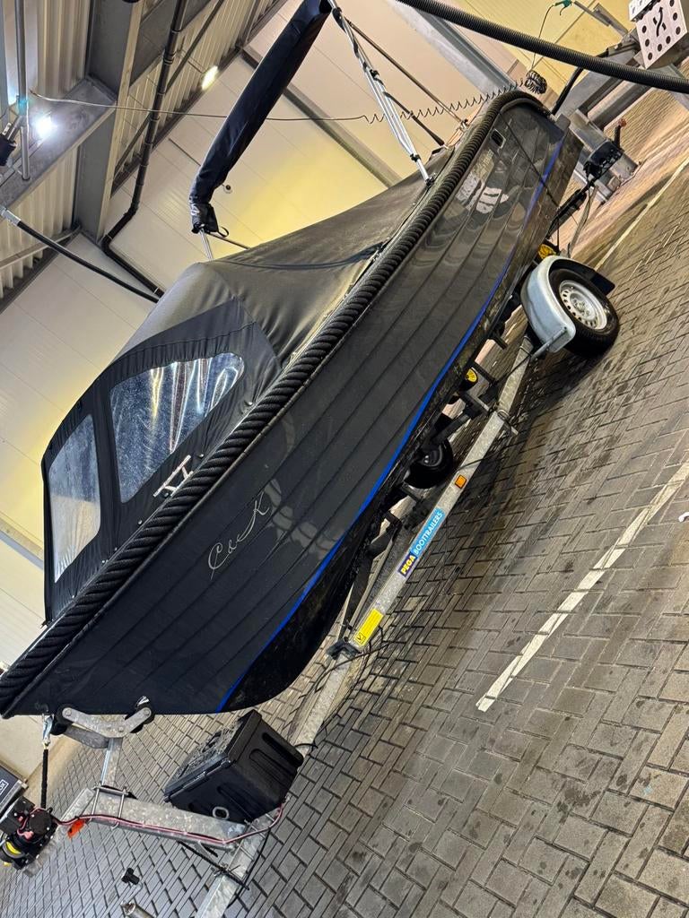 Sloep Yamaha 30pk, Watersport en Boten, Sloepen, Ophalen, 10 tot 30 pk, Binnenboordmotor, 6 meter of meer