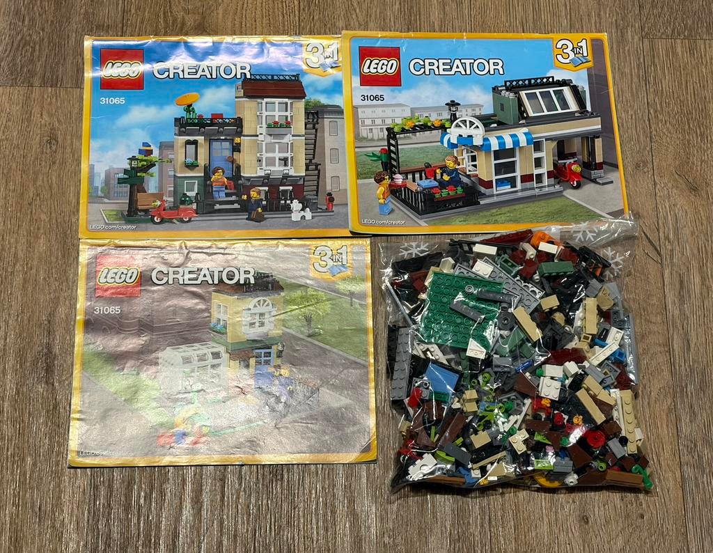 Lego Creator set 31065 Parkstraat woonhuis, Lego, Compleet, Ophalen of Verzenden, Zo goed als nieuw