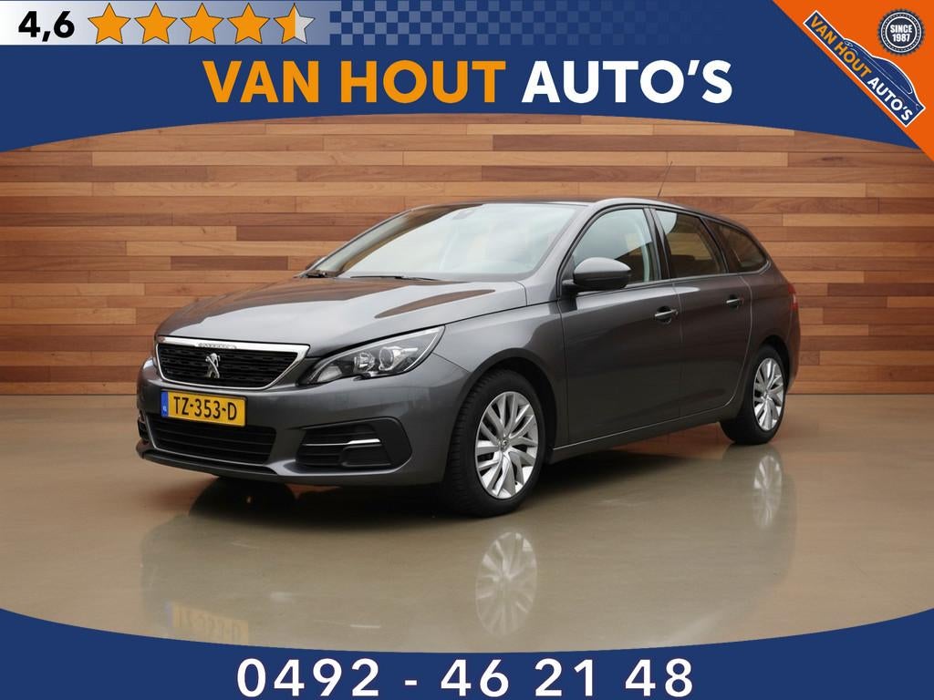 Peugeot 308 SW 1.2 PureTech Blue Lease | NAVI | CLIMA, Voorwielaandrijving, Stof, Gebruikt, 1199 cc