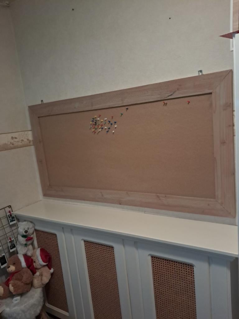 Steigerhouten prikbord 150x75 cm, Ophalen of Verzenden