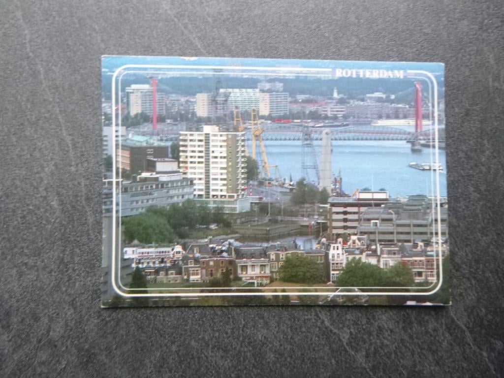 Rotterdam, in vogelvlucht vanaf de Euromast, Verzenden, 1980 tot heden, Gelopen, Zuid-Holland