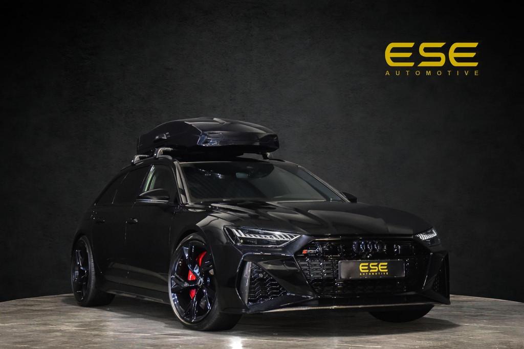 Audi RS6 Avant TFSI quattro | Panorama | Keramisch | Hud | B, Auto's, Automaat, Gebruikt, 600 pk, Leder