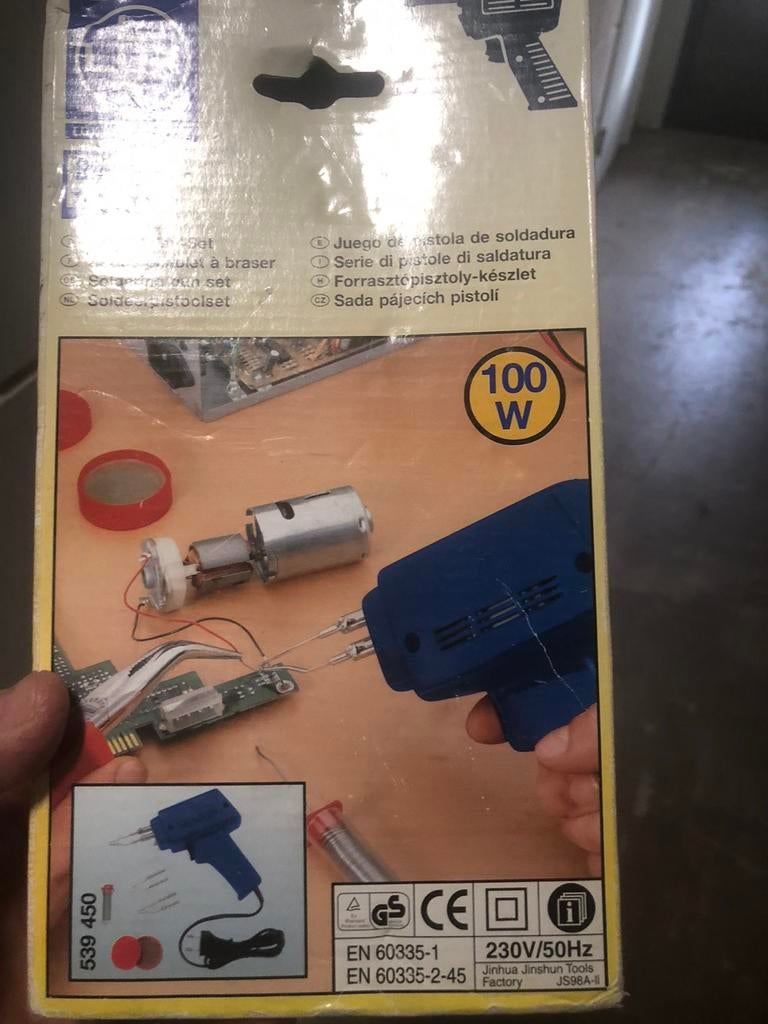 Solderen machine 100 Wat, Doe-het-zelf en Verbouw, Ophalen of Verzenden, Minder dan 150 ampère, Overige typen