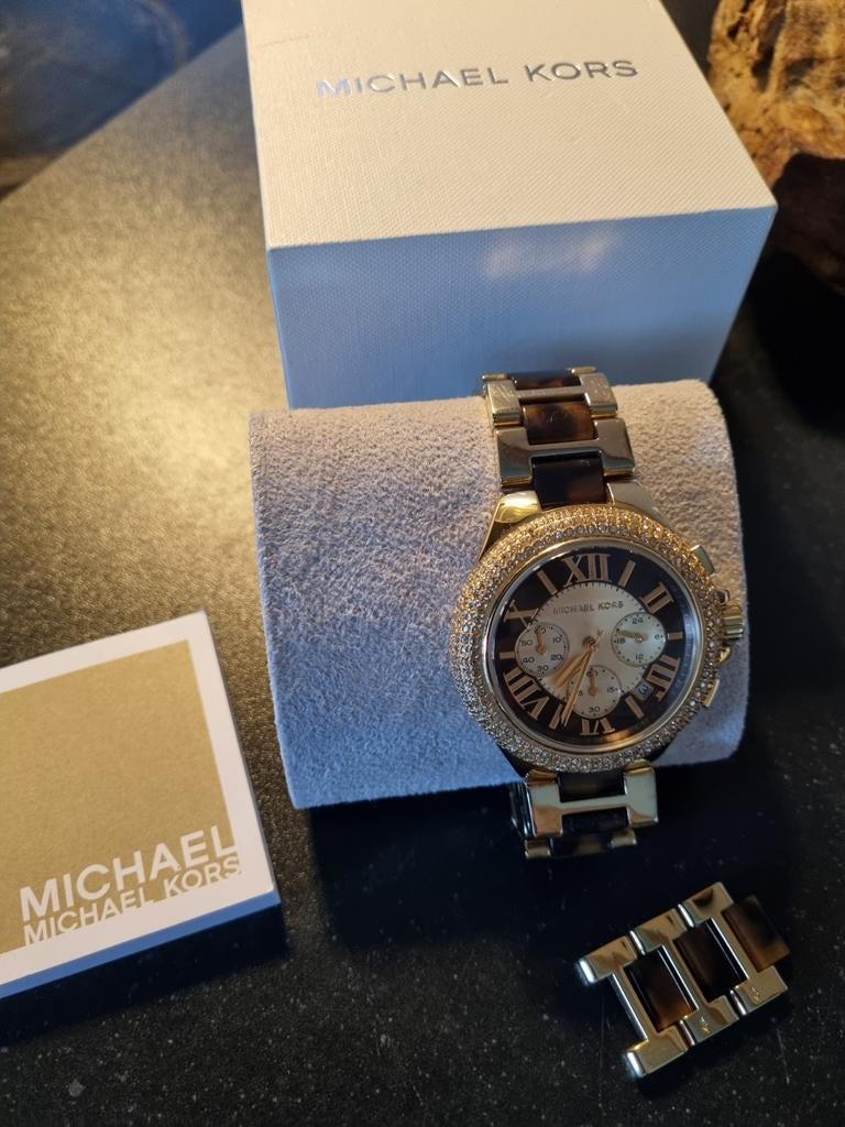 Horloge Michael kors, Ophalen of Verzenden, Zo goed als nieuw, Panty