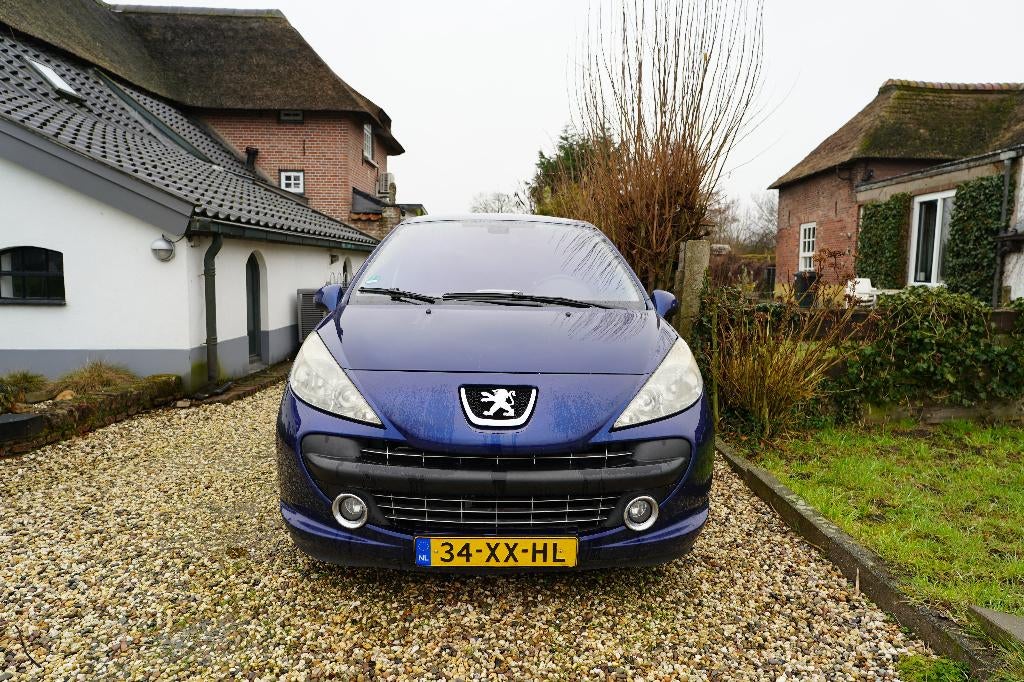 Peugeot 207 1.6 VTI 5DR 2007 APK tot Juli, ZIE BESCHRIJVING!, Voorwielaandrijving, Stof, Zwart, 4 cilinders