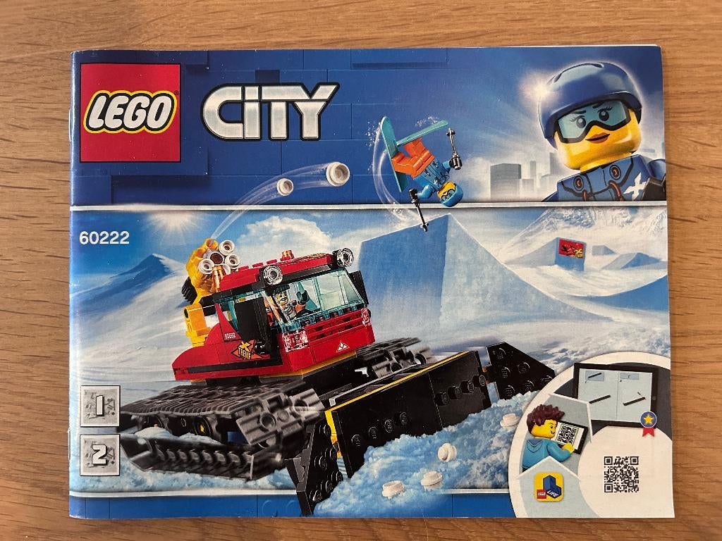 Lego City 60222 Sneeuwschuiver, Compleet, City, Lego, Ophalen of Verzenden