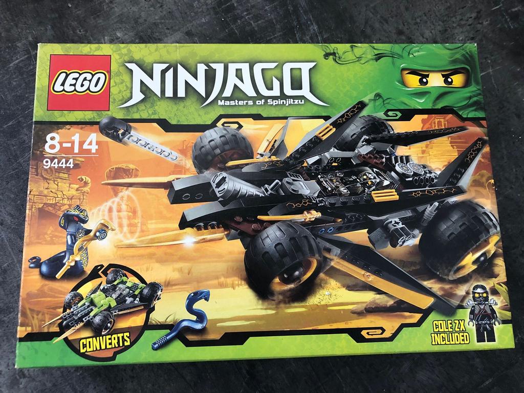 Lego Ninjago 9444 Cole's Tread Assault compleet, Kinderen en Baby's, Speelgoed | Duplo en Lego, Inclusief minifiguren, Gebruikt