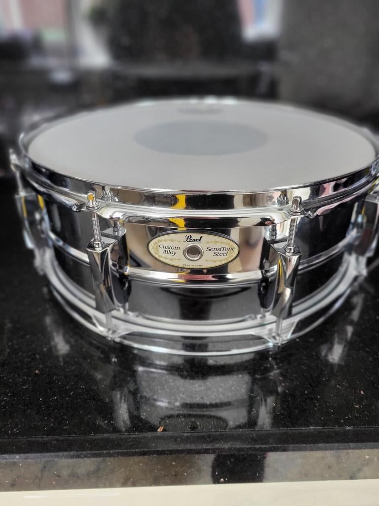 Pearl Sensitone snaredrum 14x5.5 inch - Zo goed als nieuw, Ophalen, Zo goed als nieuw, Pearl