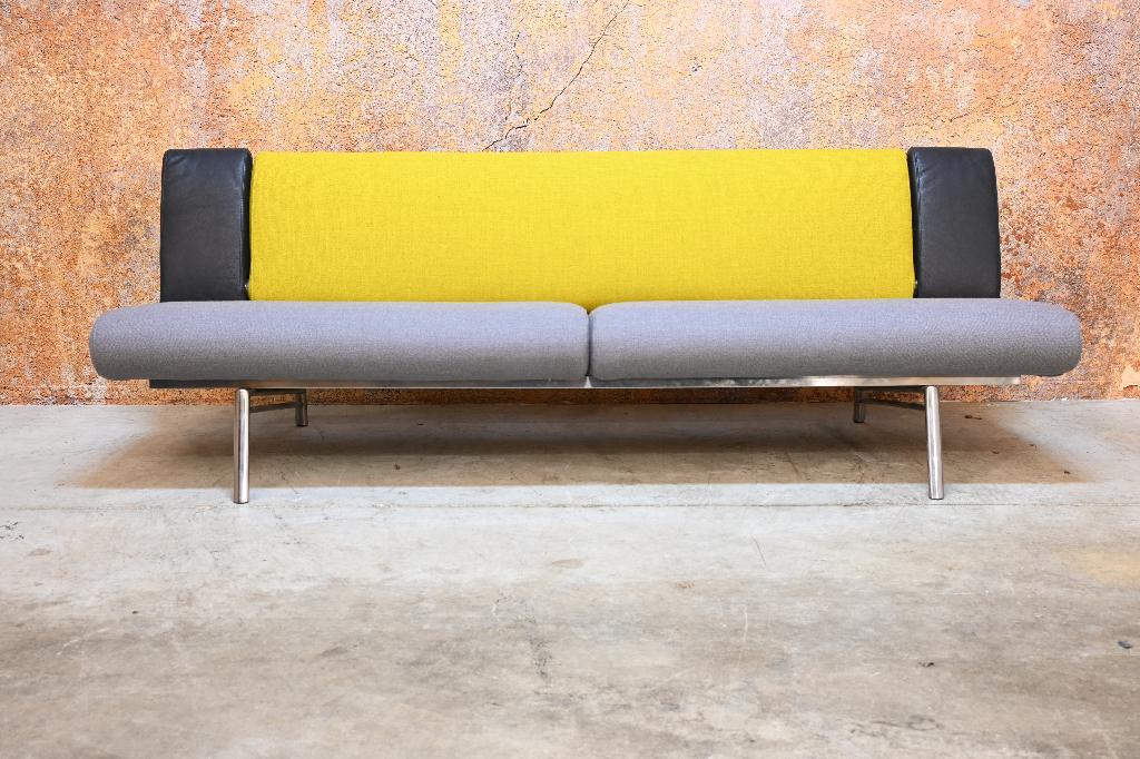 NIEUW beklede Harvink Armslag design bank verstelbare zit, Harvink, Harvink, Leer, Driepersoons