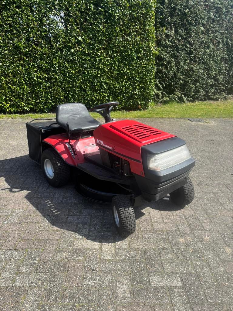 MTD zitmaaier, Ophalen, Gebruikt, Versnellingen