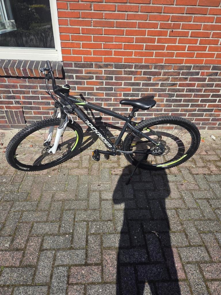 Mountainbike Rockrider ST 520 - Gebruikt, maar kan nog mee!, Fietsen en Brommers, Fietsen | Mountainbikes en ATB, Ophalen, Gebruikt