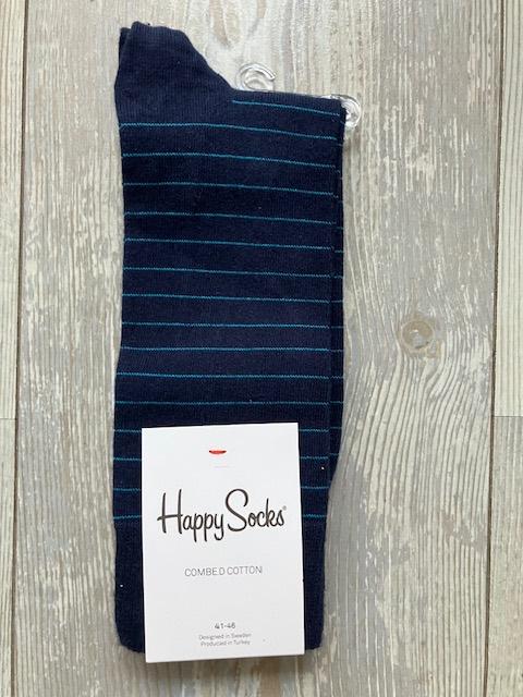 Happy Socks maat 41/46 navy, Blauw, Nieuw, Overige maten, Ophalen of Verzenden