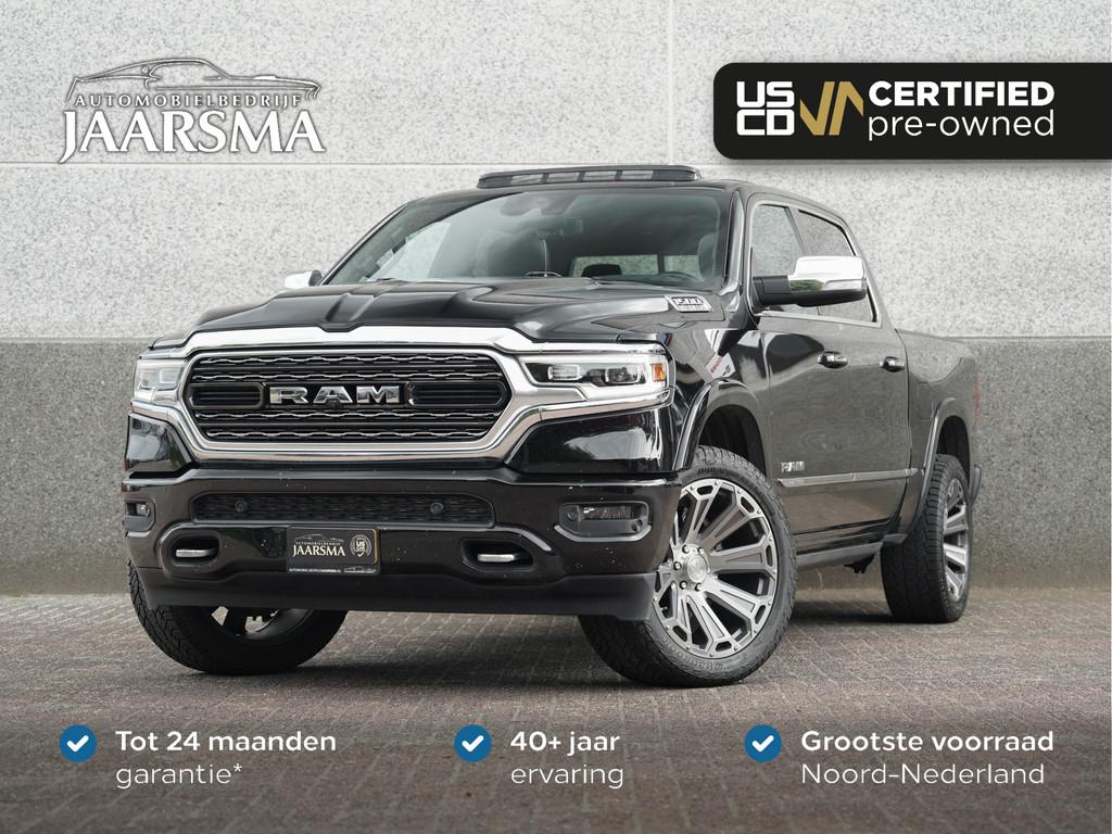 Dodge Ram 1500 5.7 V8 4x4 Crew Cab Limited |Luchtvering |Pan, Auto's, Automaat, 2361 kg, Gebruikt, 5654 cc