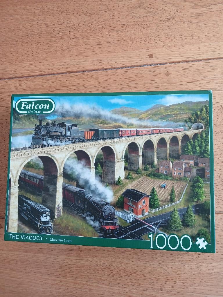 Falcon puzzel, Hobby en Vrije tijd, Ophalen of Verzenden, 500 t/m 1500 stukjes, Zo goed als nieuw, Legpuzzel