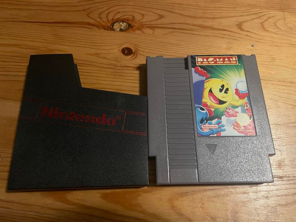 Pac-Man NES - P7- FRA Made in Japan, Spelcomputers en Games, Games | Nintendo NES, Gebruikt, Overige genres, 1 speler, Eén computer