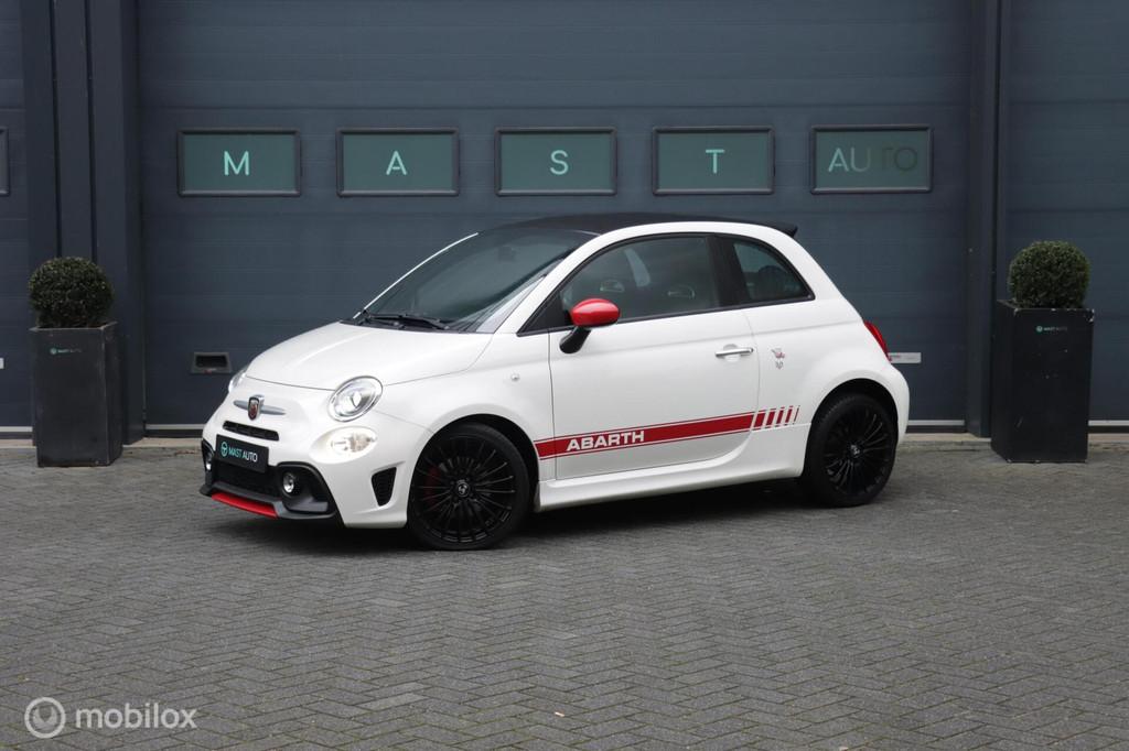 Fiat 500C 1.4 T-Jet Abarth 595, Auto's, Voorwielaandrijving, 145 pk, Stof, Gebruikt