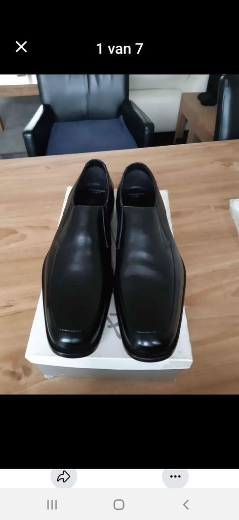 Nieuwe LONGO leren herenschoenen zwart maat 11= 46. 198nu95e, Kleding | Heren, Schoenen, Ophalen, LONGO, Zwart, Nieuw