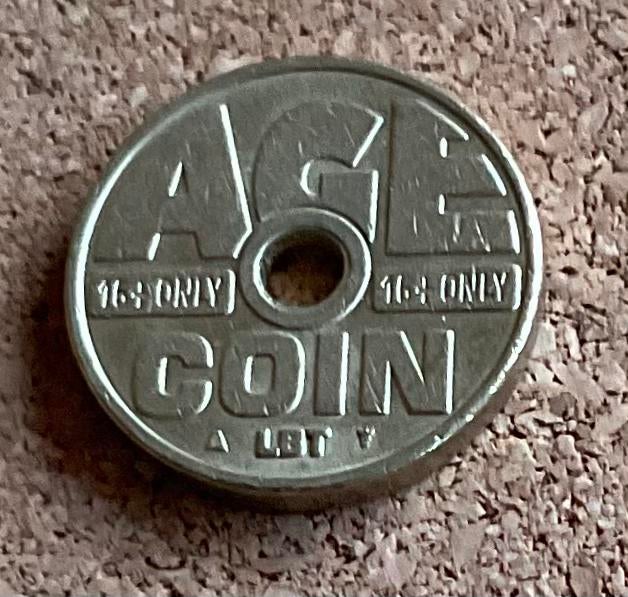 Penning - AGE COIN  LBT, Ophalen of Verzenden, Overige materialen, Nederland