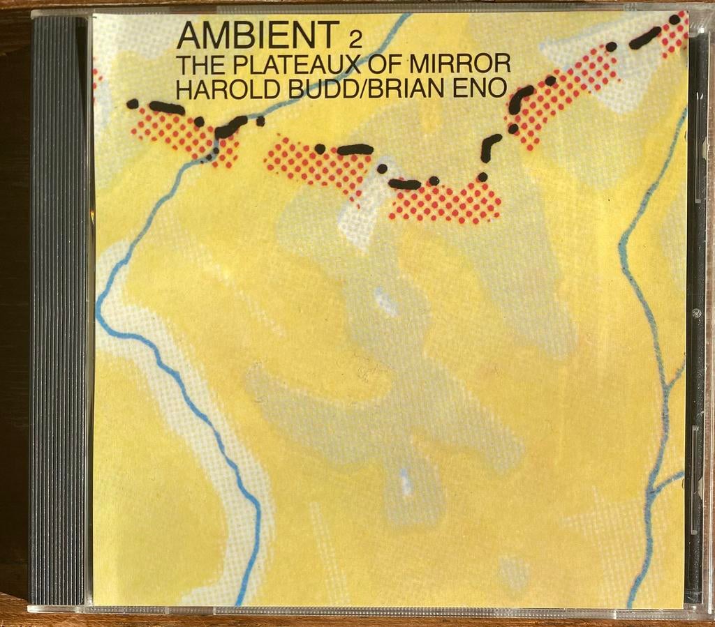 Brian Eno Harold Budd The Plateaux of Mirrors Ambient 2 CD, Ophalen of Verzenden, Zo goed als nieuw