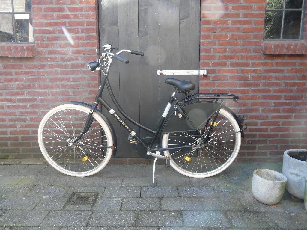 EEN 28 INCH PELIKAAN OMAFIETS / DAMESFIETS., 53 tot 56 cm, Ophalen of Verzenden, Gebruikt, Pelikaan