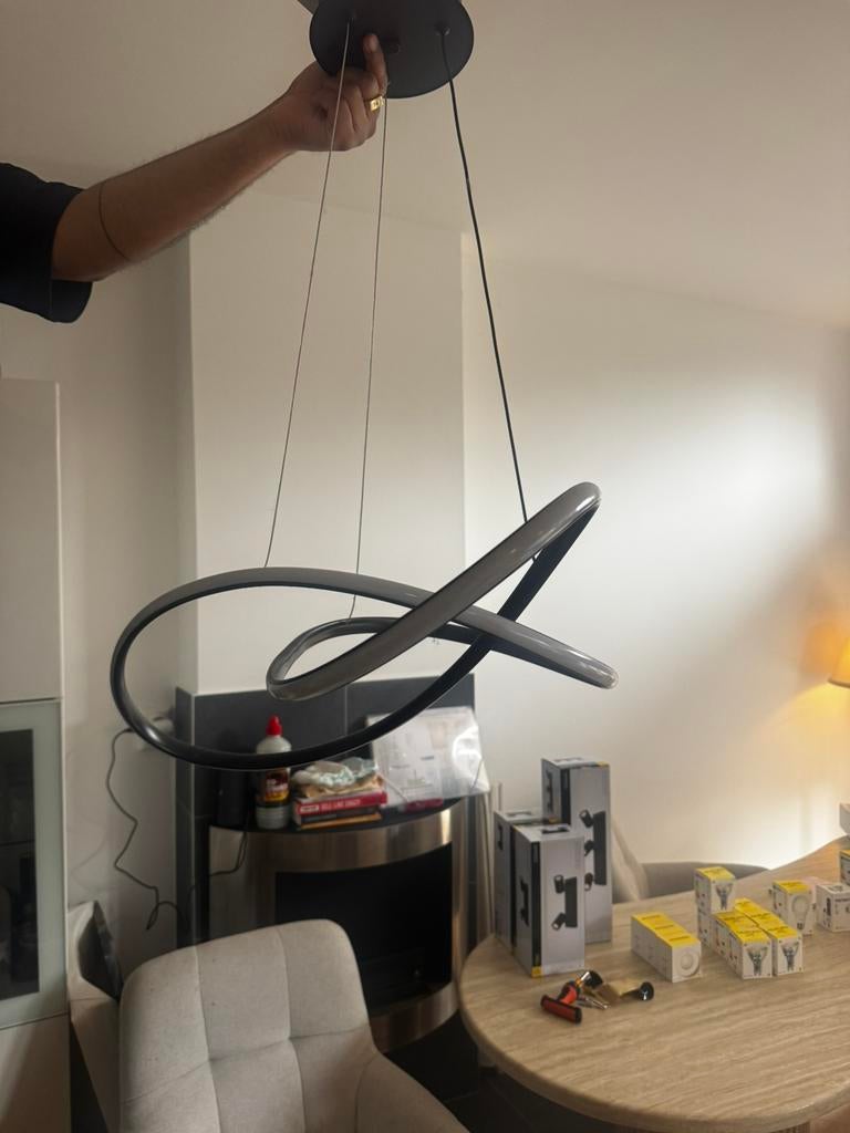 Moderne LED Lampen (set) warm en koud licht, Ophalen of Verzenden, Zo goed als nieuw, Minder dan 50 cm