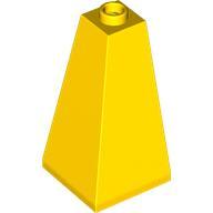 Lego Yellow Slope 75 2 x 2 x 3 Double Convex, Gebruikt, Lego, Ophalen of Verzenden, Losse stenen
