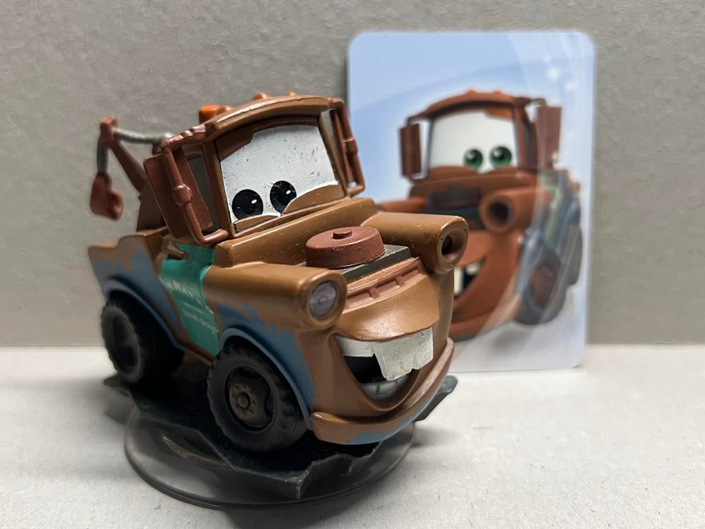 Disney Infinity 1.0 Mater mét kaart, 1 speler, Racen en Vliegen, Ophalen of Verzenden, Zo goed als nieuw