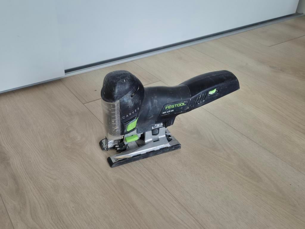 Festool PSC420 EB decoupeerzaag, Decoupeerzaag, Ophalen of Verzenden, Zo goed als nieuw, 30 tot 70 mm