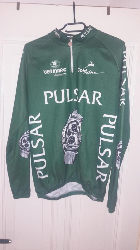 Pulsar Gazelle Team Fietsshirt Lange Mouw XL, Fietsen en Brommers, Heren, Ophalen of Verzenden, XL, Bovenkleding