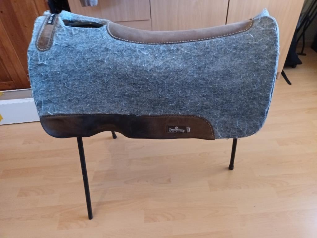 Wool western pad, Ophalen of Verzenden