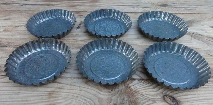 Nog 3 Franse brocante bakvormpjes met figuurtjes, Antiek en Kunst, Ophalen of Verzenden