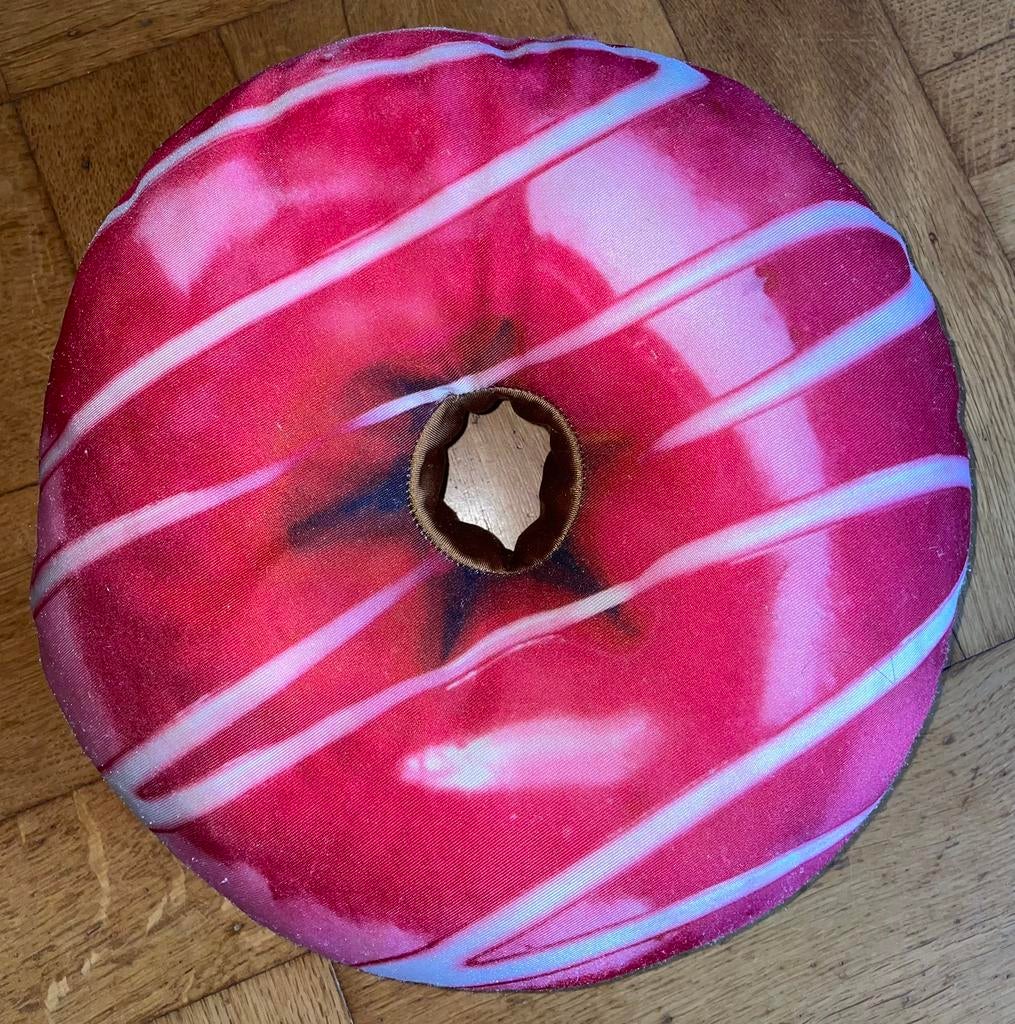 Roze reiskussentje reiskussen kussen autokussen, Ophalen of Verzenden, Zo goed als nieuw