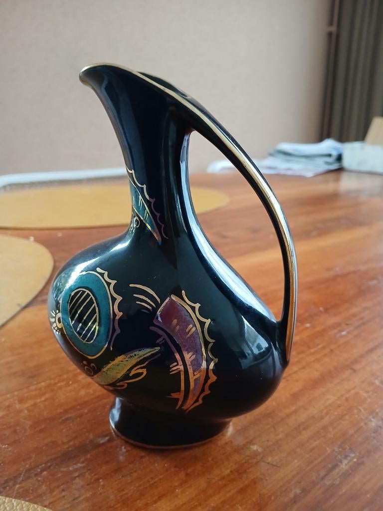 Charmant flora gouda vaasje, model nova 924, Ophalen of Verzenden