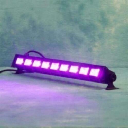 UV Blacklight 9 x 1 Watt LED Grote lichtopbrengst [1288-B], ., Nieuw, Ophalen of Verzenden, .