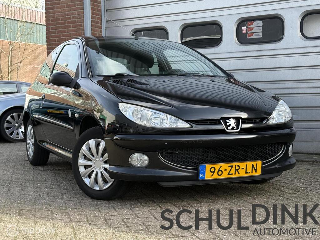 Peugeot 206 1.4 Génération CRUISE CONTROLE|AIRCO, Auto's, Voorwielaandrijving, 31 €/maand, 4 cilinders, Zwart